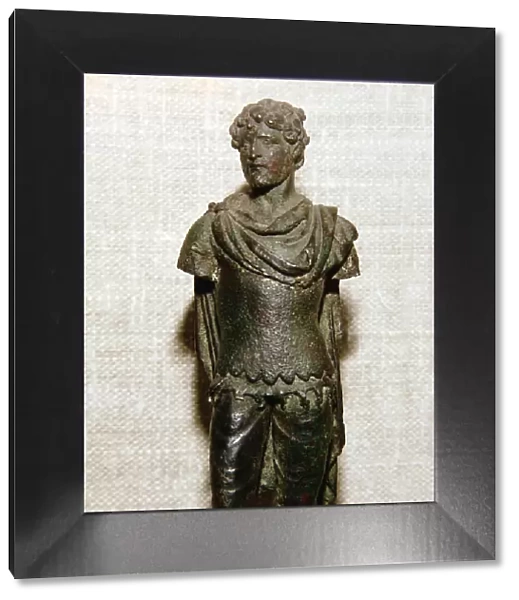 Gaullish prisoner, Roman bronze statuette, c1st century