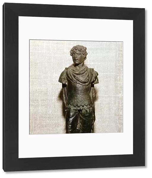 Gaullish prisoner, Roman bronze statuette, c1st century