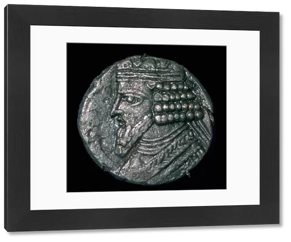 Silver tetradrachm of King Gotarzes II of Parthia (ruled 41 to 51), 1st century