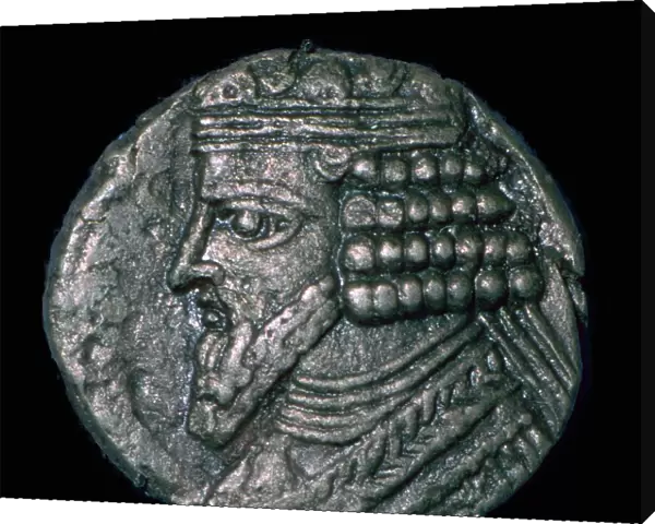Silver tetradrachm of King Gotarzes II of Parthia (ruled 41 to 51), 1st century