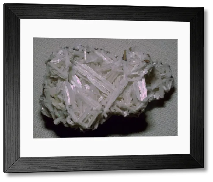 Framed Print : Cerusite Crystals Framed Print : Cerusite Crystals