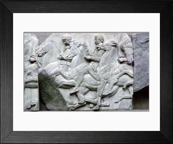 Framed Print : Part of the Elgin Marbles from the Parthenon, 5th century BC Framed Print : Part of the Elgin Marbles from the Parthenon, 5th century BC