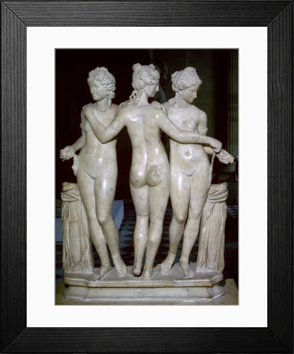 Framed Print : Statue of the three graces Framed Print : Statue of the three graces