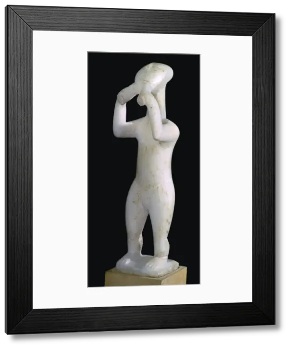 Framed Print : The Flute Player, 25th century BC