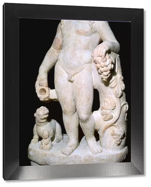 Roman marble statue of Bacchus