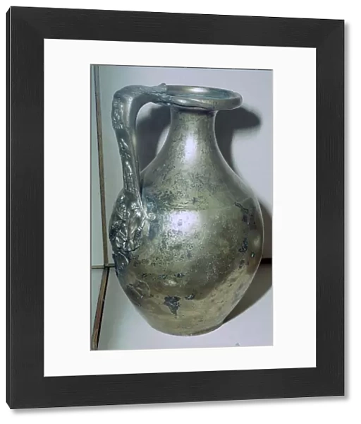 Roman bronze jug