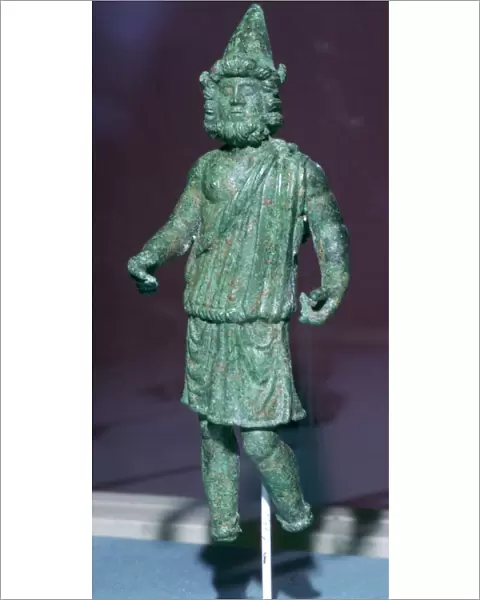 Roman bronze statuette of Vulcan found at Rainesse Farm, Catterick, Yorkshire