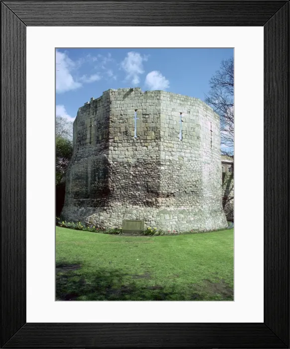 Framed Print : Roman Multangular temple, 3rd century