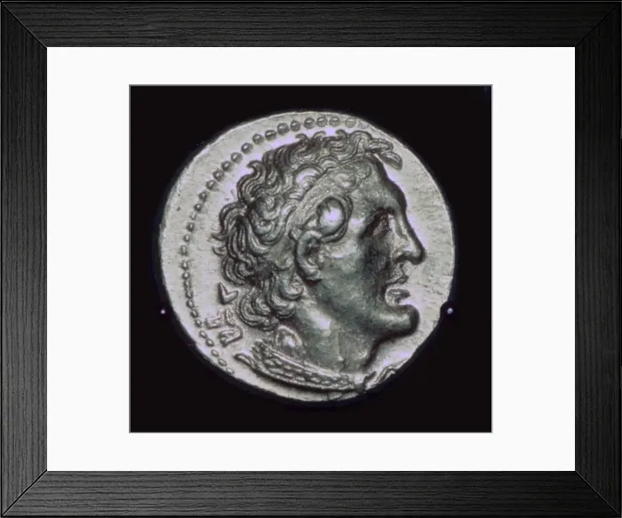 Framed Print : Gold state of Ptolemy I Soter, c4th century BC Framed Print : Gold state of Ptolemy I Soter, c4th century BC