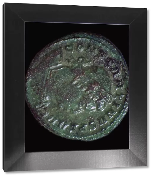 Bronze coin of Constantine I, 3rd century BC