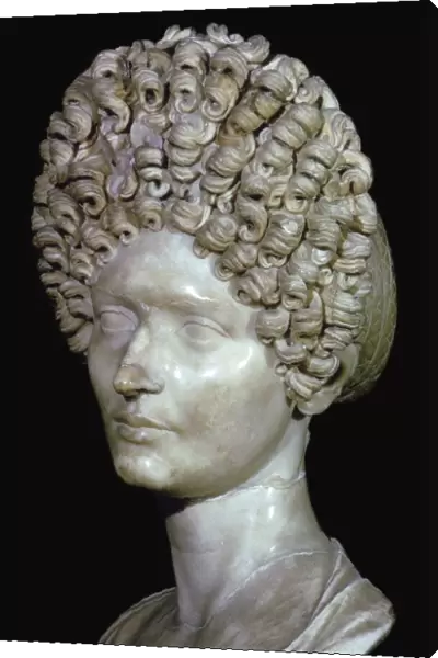 Head of a Roman Lady, 1st century