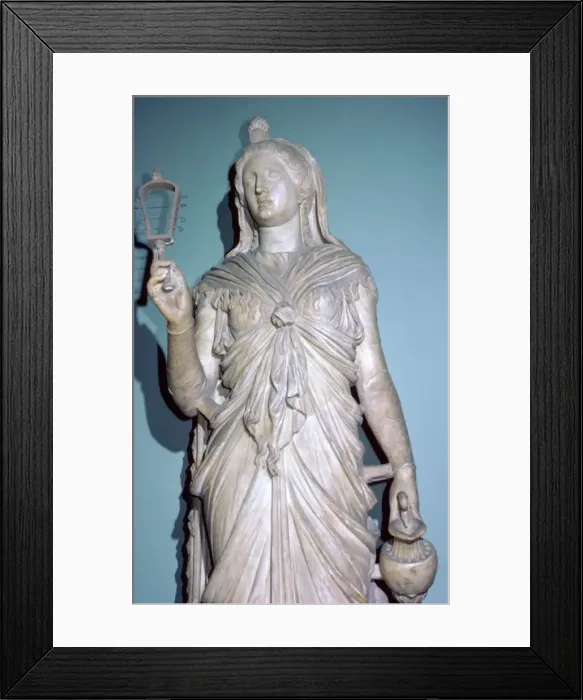 Framed Print : Romanised statue of Isis Framed Print : Romanised statue of Isis