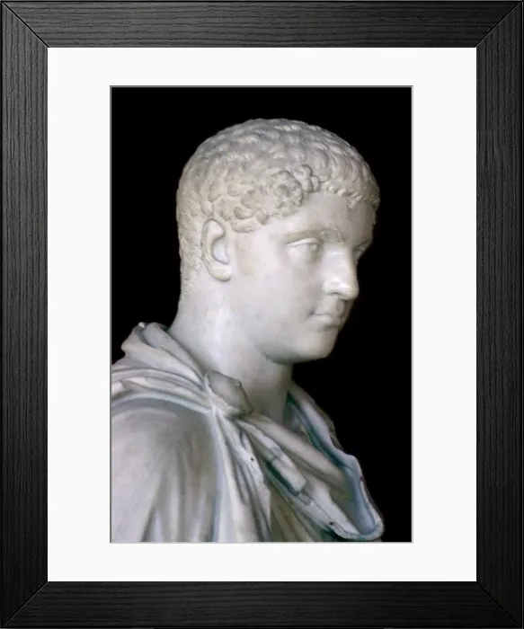 Framed Print : Bust of Caracalla, 2nd century Framed Print : Bust of Caracalla, 2nd century