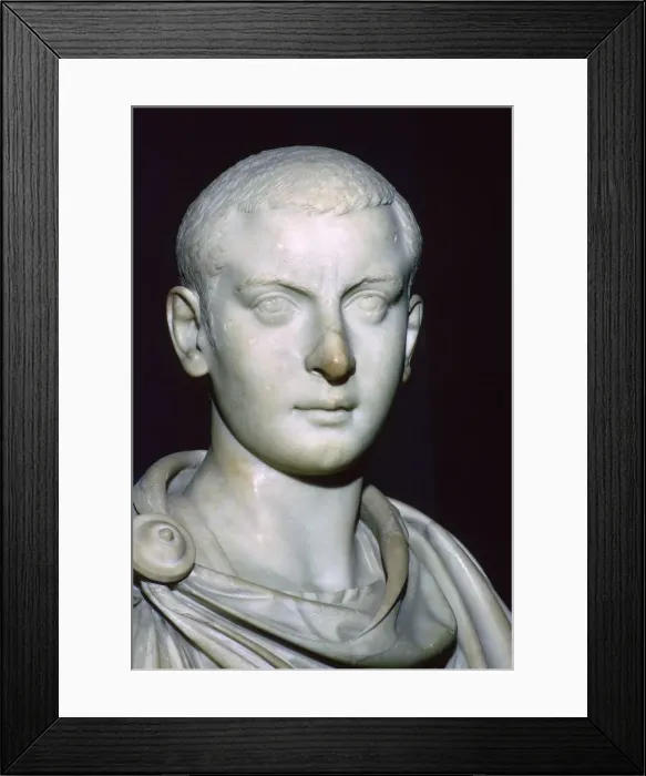Framed Print : Bust of Gordian III, 3rd century Framed Print : Bust of Gordian III, 3rd century