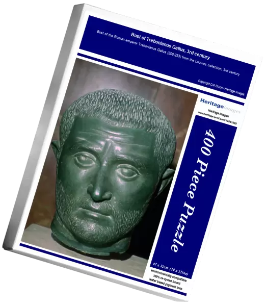 Bust of Trebonianus Gallus, 3rd century