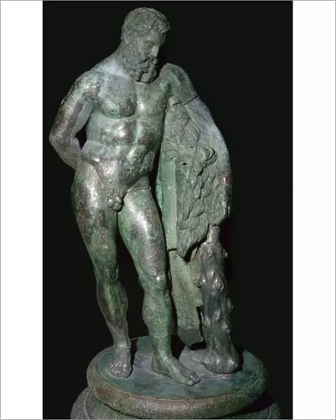 Statuette of Hercules resting