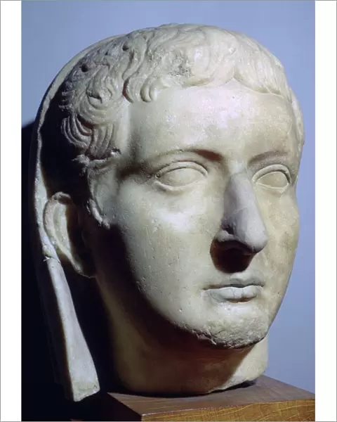 Bust of Tiberius Caesar, 1st century BC