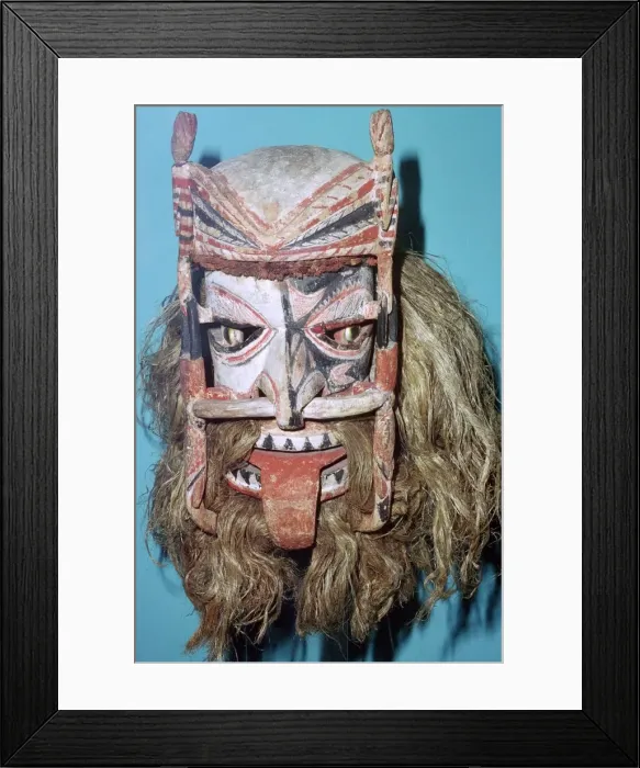 Framed Print : Spirit Mask from New Ireland Framed Print : Spirit Mask from New Ireland