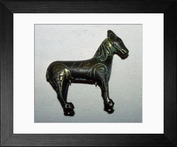 Framed Print : Bronze horse-shaped weather vane Framed Print : Bronze horse-shaped weather vane