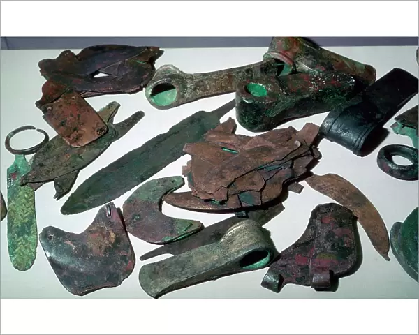 Hoard of Babylonian agricultural tools