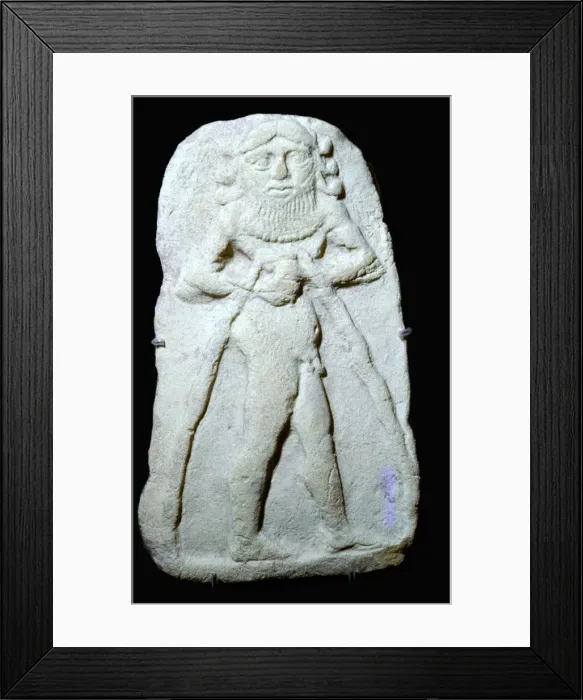 Framed Print : Babylonian terracotta plaque of Gilgamesh Framed Print : Babylonian terracotta plaque of Gilgamesh