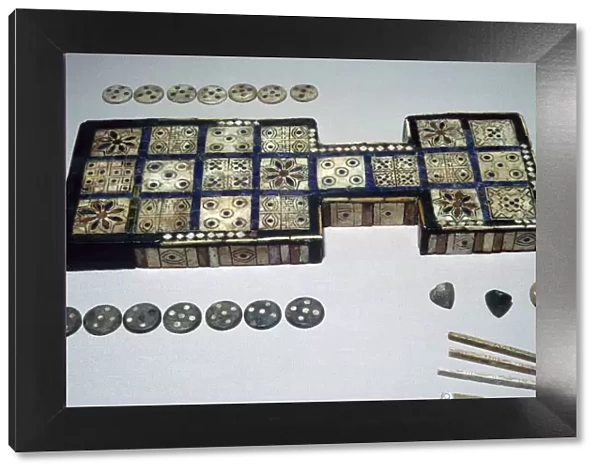 The Royal Game of Ur, from Ur, southern Iraq, c2600-c2400 BC