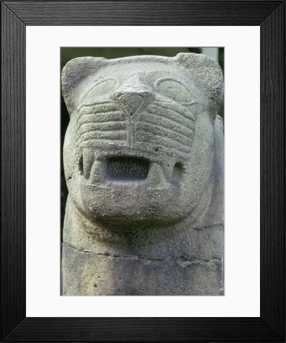 Framed Print : Neo-hittite Stone Lion Framed Print : Neo-hittite Stone Lion