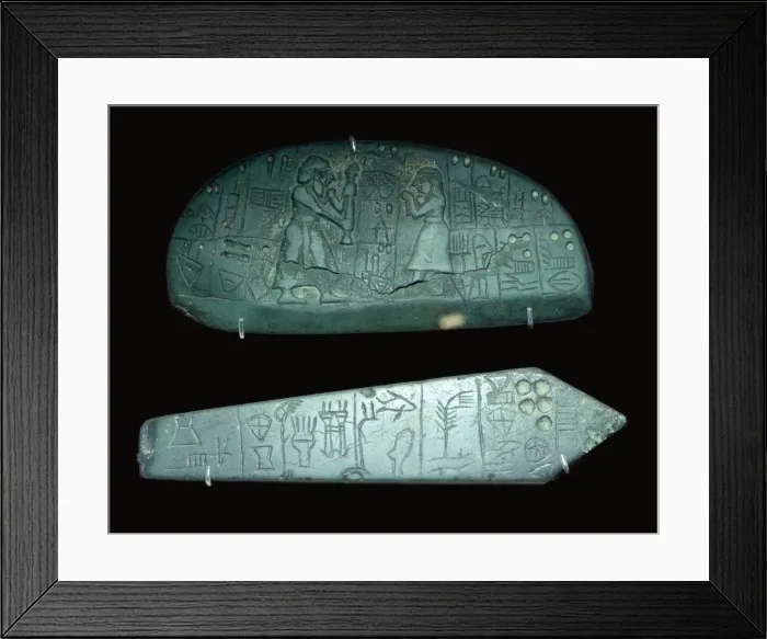 Framed Print : The blue monuments Framed Print : The blue monuments