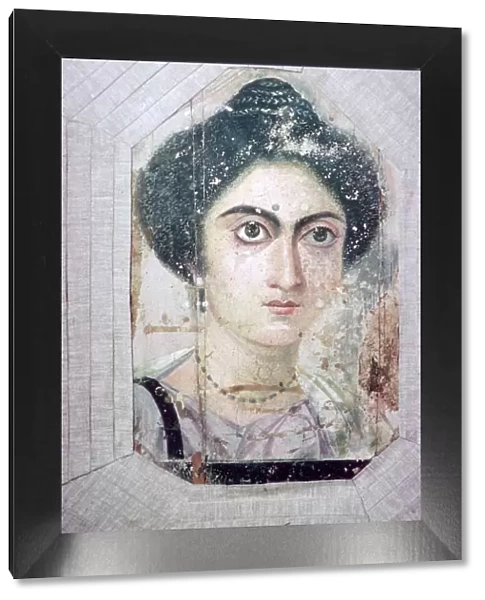 Roman period Egyptian portrait of a woman