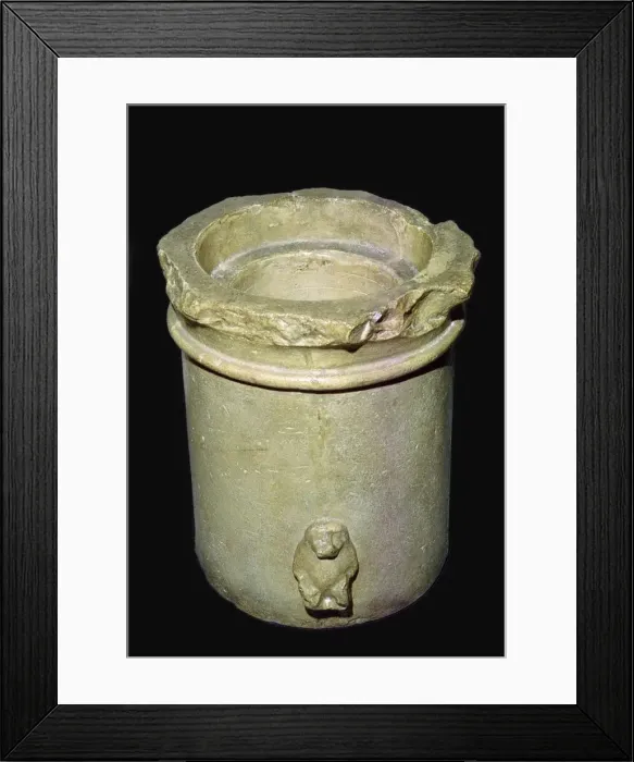 Framed Print : Egyptian water-clock Framed Print : Egyptian water-clock