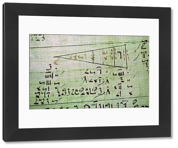 Rhind Mathematical Papyrus, from Thebes, Egypt, c1550 BC
