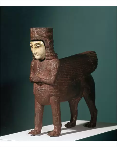 Bronze fantastic creature from Urartu, 9th century BC