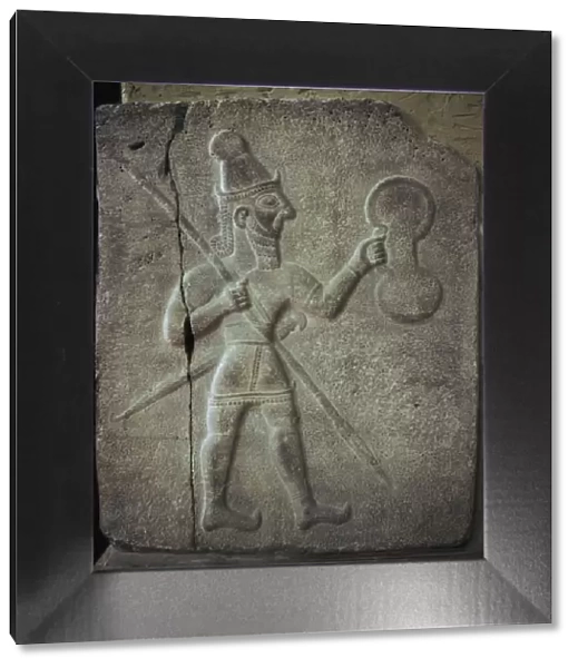 Relief of a Hittite warrior or war-god