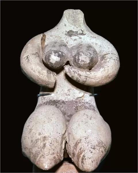 Syrian baked clay fertility figure, 5th century BC