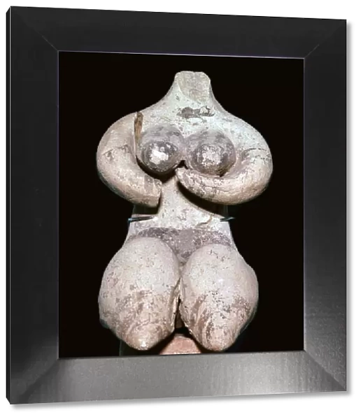 Syrian baked clay fertility figure, 5th century BC