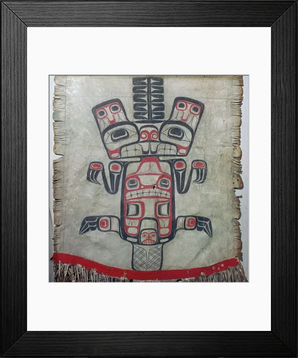 Framed Print : Native American dance apron Framed Print : Native American dance apron