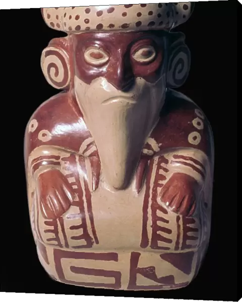 Mochica pottery sculpture of Viracocha
