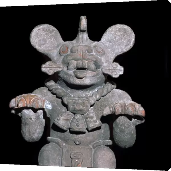 Aztec statuette of a bat-god