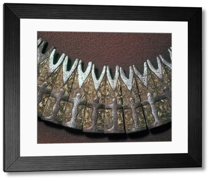 Framed Print : Detail of a Viking neck ornament Framed Print : Detail of a Viking neck ornament