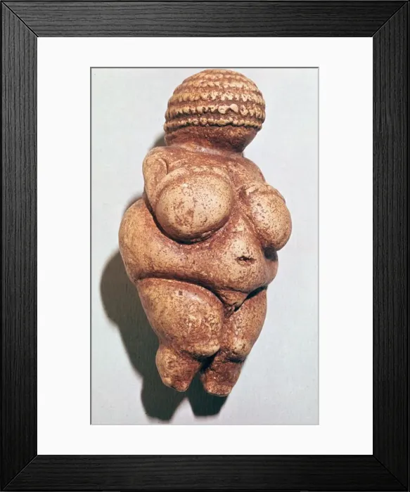 Framed Print : The Willendorf Venus, 23rd century BC Framed Print : The Willendorf Venus, 23rd century BC