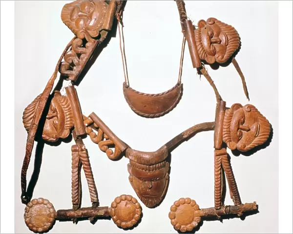 Scythian riding outfit found in a tomb, 5th century BC