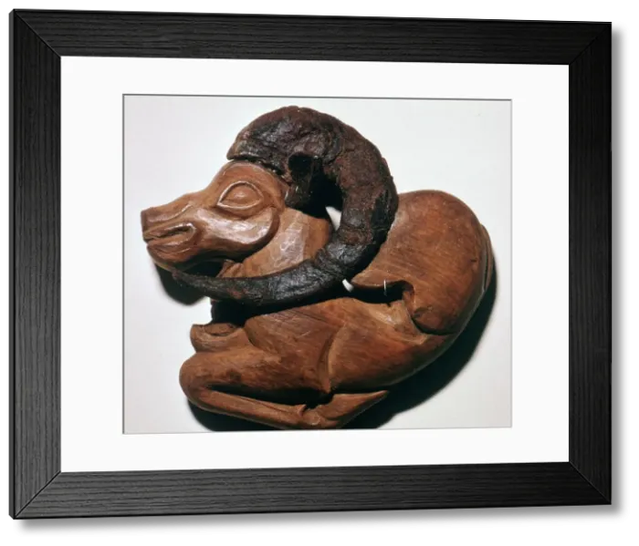 Framed Print : Scythian wooden harness-ornament, 5th century BC Framed Print : Scythian wooden harness-ornament, 5th century BC