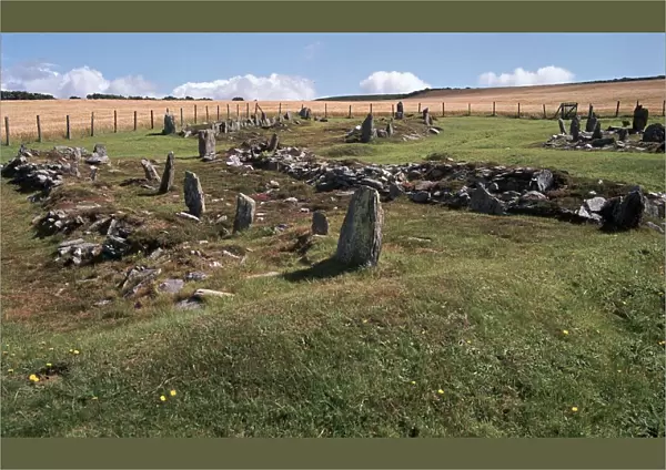 Braiid Norse site on the Isle of Man