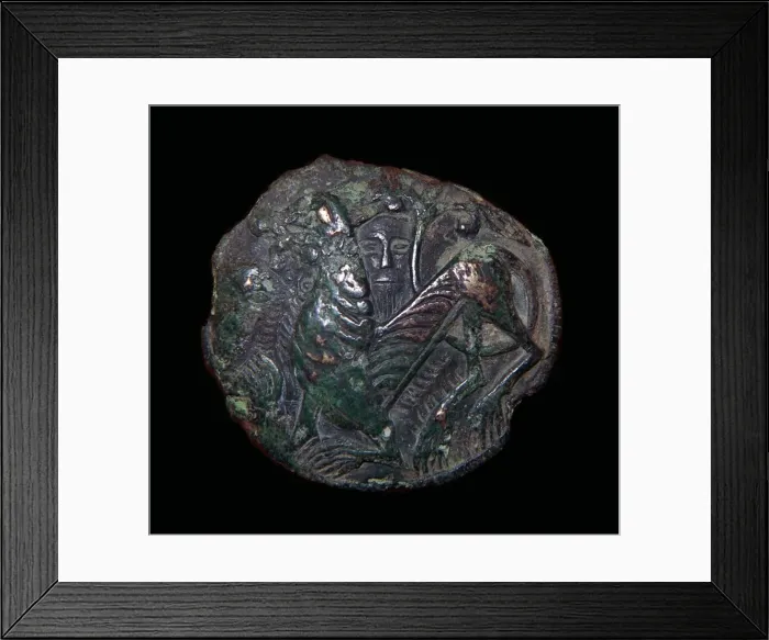 Framed Print : Viking metalwork from a hoard on the Isle of Man Framed Print : Viking metalwork from a hoard on the Isle of Man