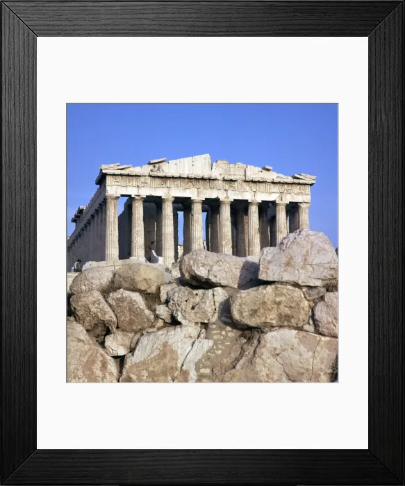 Framed Print : The Parthenon, 5th century BC Framed Print : The Parthenon, 5th century BC