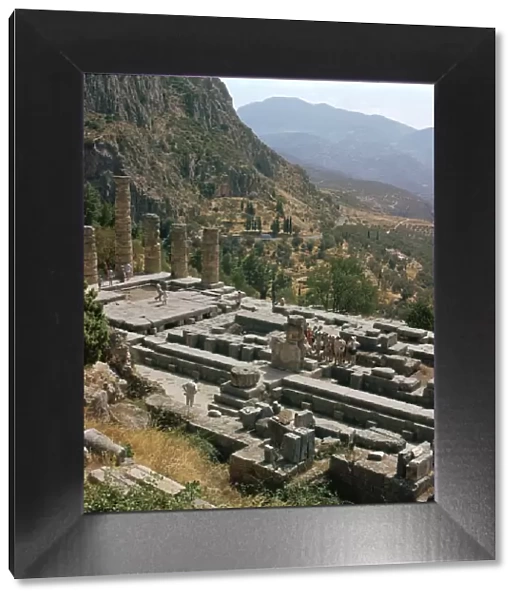 Temple of Apollo at Delphi, 6th century BC