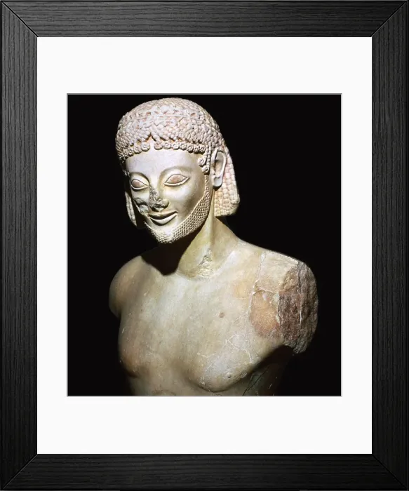 Framed Print : The Rampin Horseman, 6th century BC Framed Print : The Rampin Horseman, 6th century BC