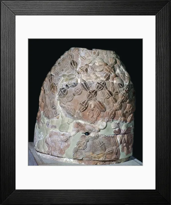 Framed Print : Omphalos from Delphi, 2nd century BC Framed Print : Omphalos from Delphi, 2nd century BC
