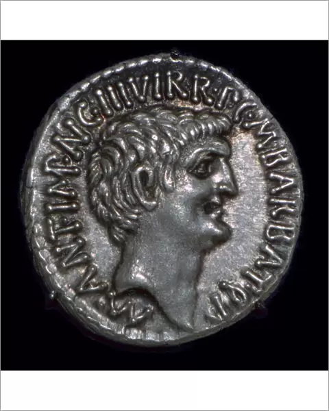 Denarius of Mark Antony, 1st century BC