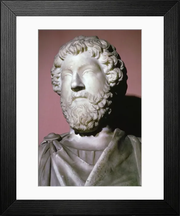Framed Print : Bust of Marcus Aurelius Framed Print : Bust of Marcus Aurelius